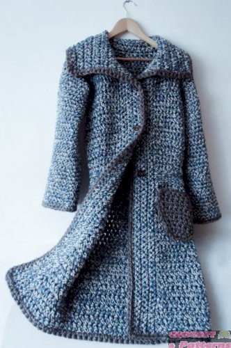 crochet coats